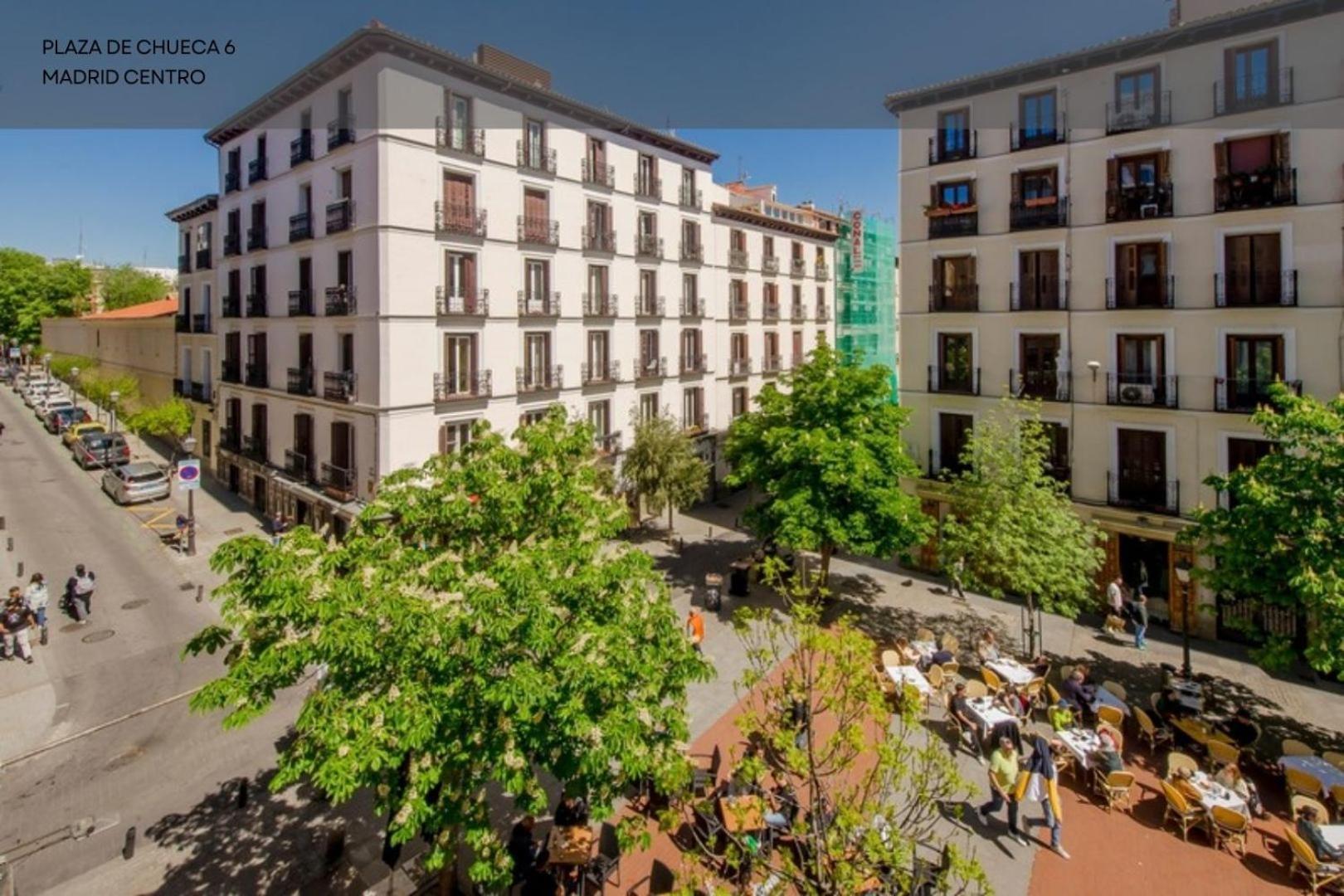Downtown&New Apt Para 9Pax En La Plaza De Chueca マドリード エクステリア 写真