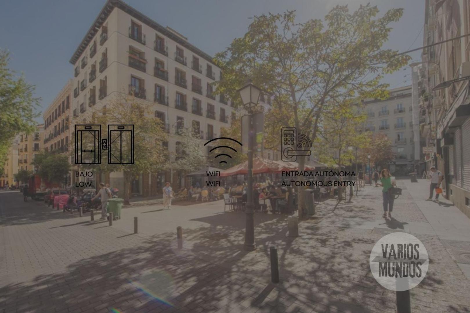Downtown&New Apt Para 9Pax En La Plaza De Chueca マドリード エクステリア 写真